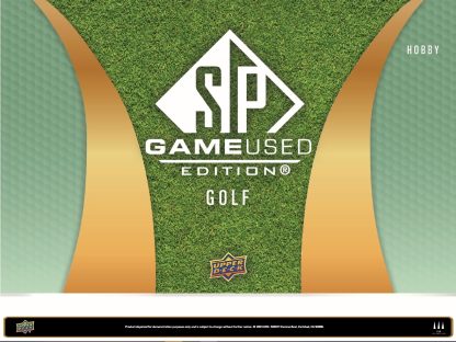 2024 Upper Deck SP Game Used Golf