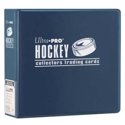 3″ Ultra Pro Blue Hockey Binder