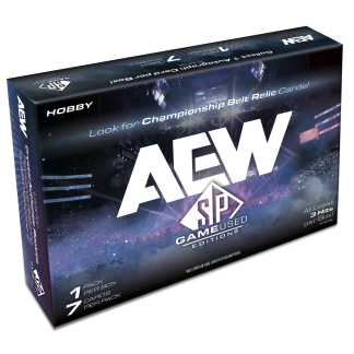 2025 Upper Deck AEW SP Game Used