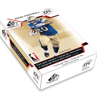 2025 Upper Deck CFL Game Used Football