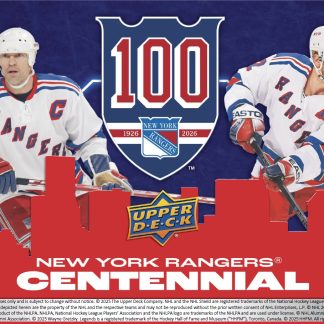 2025-26 Upper Deck New York Rangers Centennial (Pre Order)